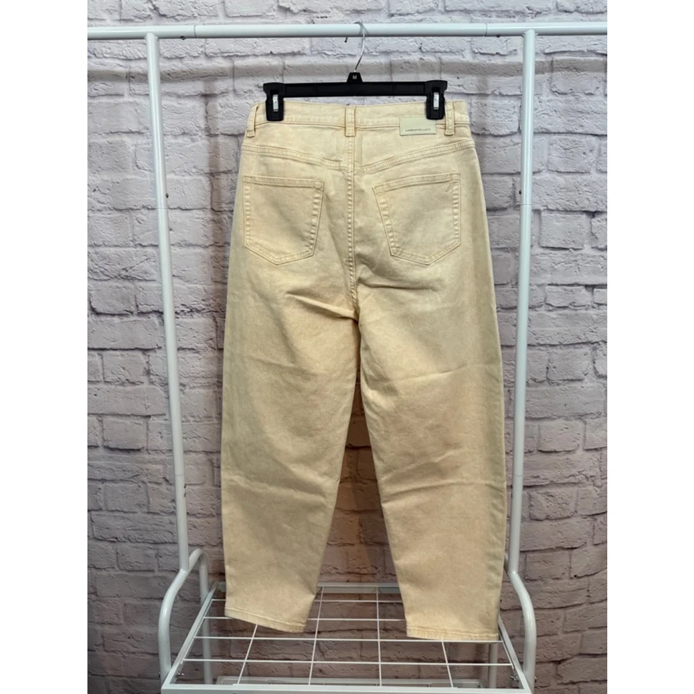 CURRENT/ELLIOTT NWT womens vanilla colored jaunt balloon leg jean - Picture 3 of 5